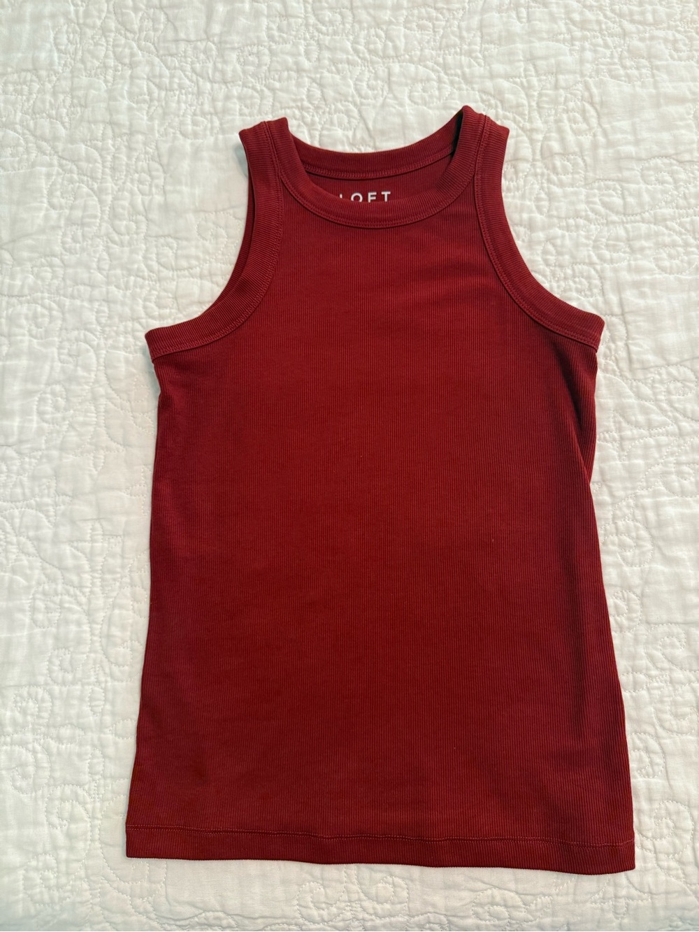 NWT LOFT Women’s Ribbed Tank Top size S